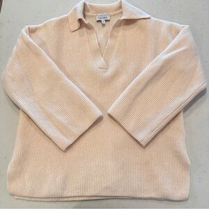 Stockholm Atelier & Other Stories 100% Wool Pullover Cream Sweater